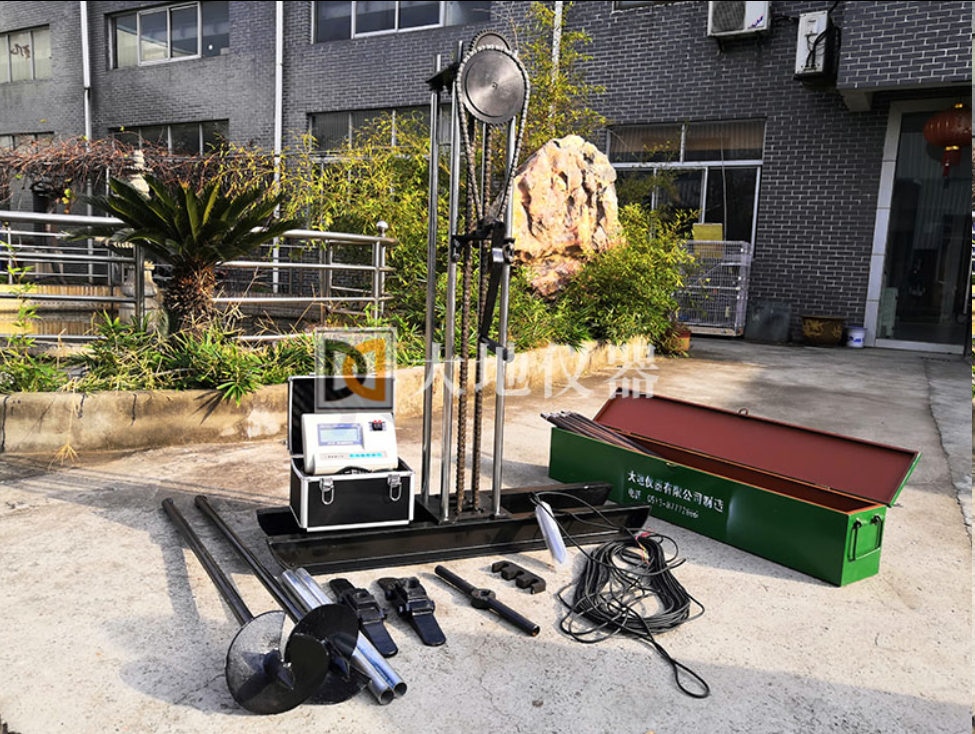 液压触探仪开箱试机及使用